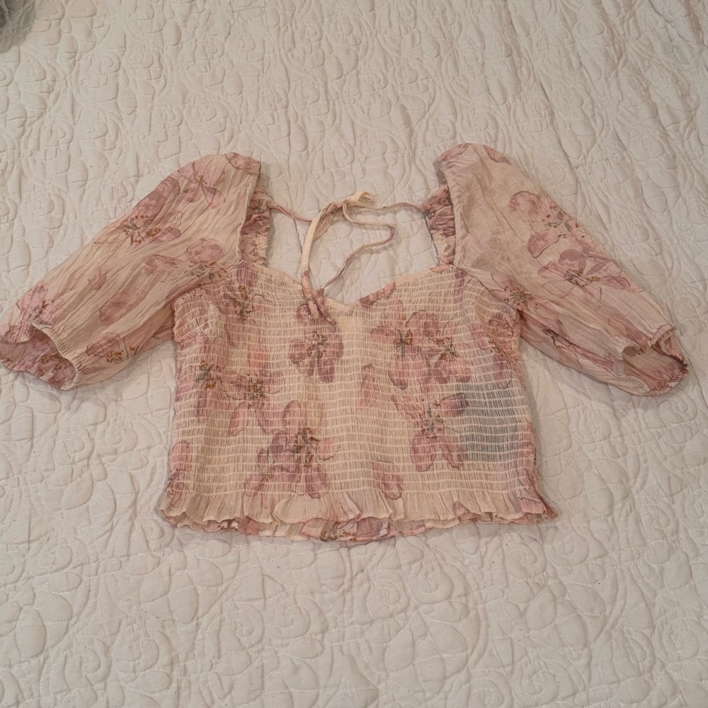 H&M FLORAL BLOUSE